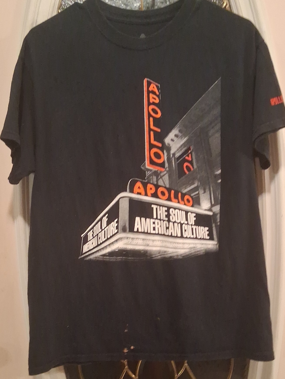 Apollo Graphic Black Men’s T-Shirt